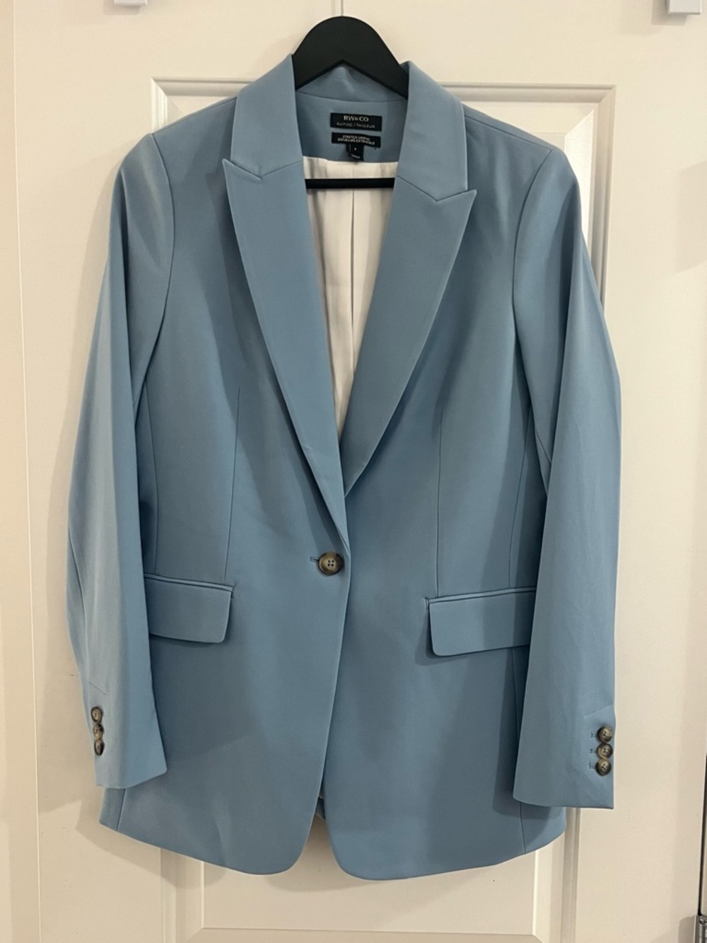 RW&CO. Light Blue Tailored Blazer